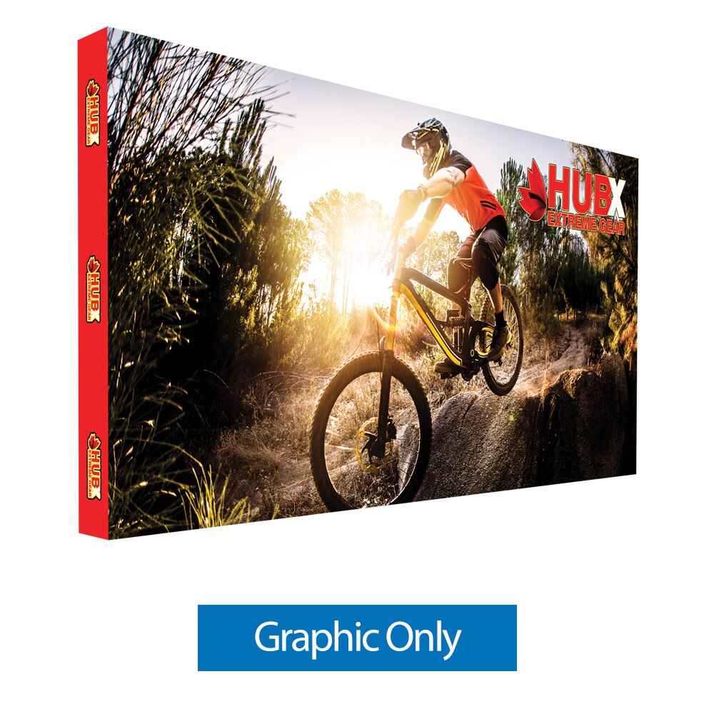 20 x 10 ft. RPL Fabric Pop Up Display Straight — Graphic Only / With Endcaps